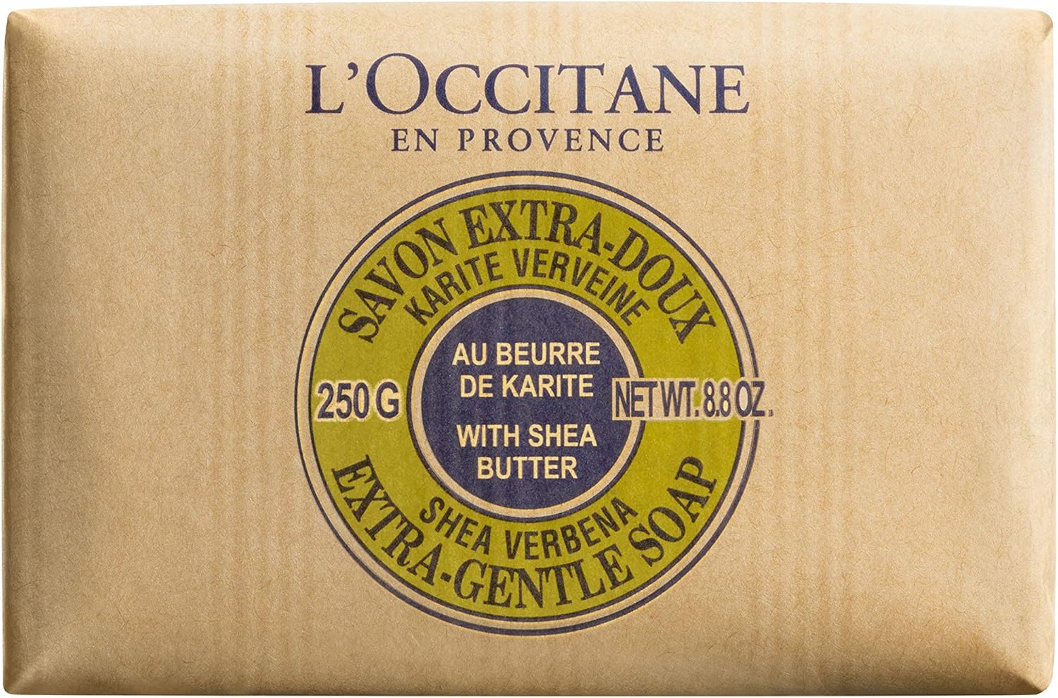 loccitane欧舒丹乳木果马鞭草味护肤香皂250g(进)(特卖)-化妆-亚马逊